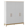 Hanah Home Etto Mm1.44.63.U1 Madera y Roble Blanco